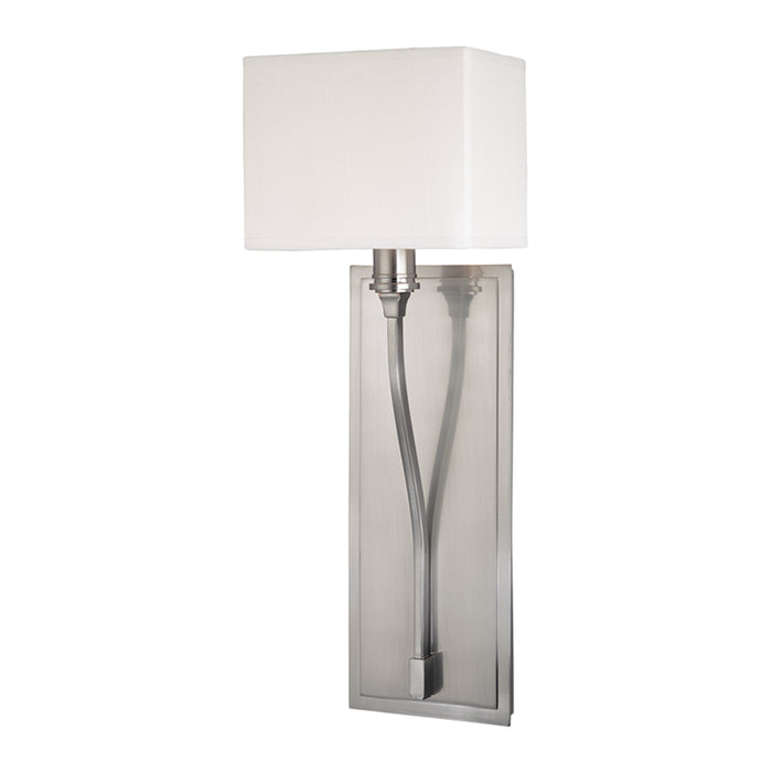 Hudson Valley - 641-SN - One Light Wall Sconce - Selkirk - Satin Nickel