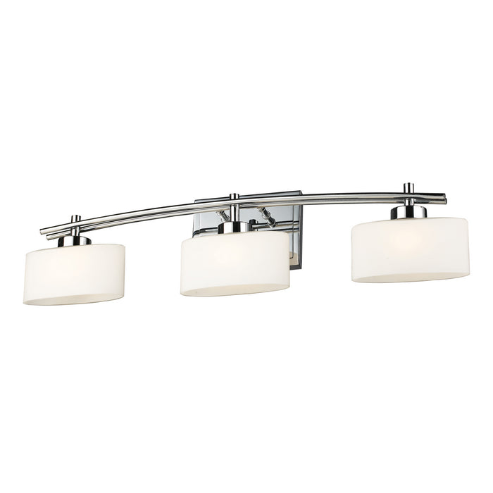 Three Light Vanity from the Eastbrook collection in Polished Chrome finish
