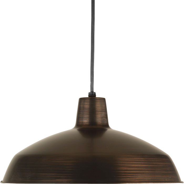 Progress Lighting - P5094-74 - One Light Pendant - Metal Shade Pendants - Venetian Bronze