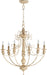 Quorum - 6106-6-70 - Six Light Chandelier - Salento - Persian White