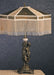 Meyda Tiffany - 19230 - Table Lamp - Fabric & Fringe - Hunter/Ivory