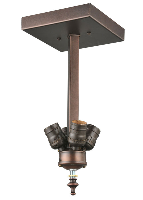 Meyda Tiffany - 21797 - Two Light Flushmount Hardware - Mission - Timeless Bronze