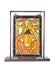 Meyda Tiffany - 65267 - Mini Tabletop Window - Jack O`Lantern - Verdigris