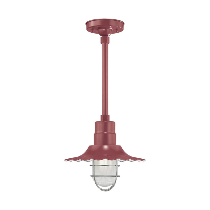 Millennium - RRWS12-SR - One Light Pendant - R Series - Satin Red