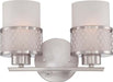 Nuvo Lighting - 60-4682 - Two Light Vanity - Fusion - Brushed Nickel