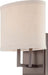 Nuvo Lighting - 60-4851 - One Light Vanity - Gemini - Hazel Bronze
