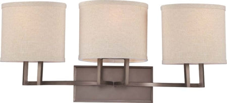 Nuvo Lighting - 60-4853 - Three Light Vanity - Gemini - Hazel Bronze