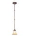 Dolan Designs - 1081-207 - One Light Mini Pendant - Brittany - Deep Bronze