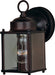 Maxim - 6879CLOI - One Light Outdoor Wall Lantern - Side Door - Oil Rubbed Bronze