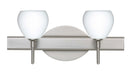Besa - 2SW-560507-SN - Two Light Wall Sconce - Tay Tay - Satin Nickel