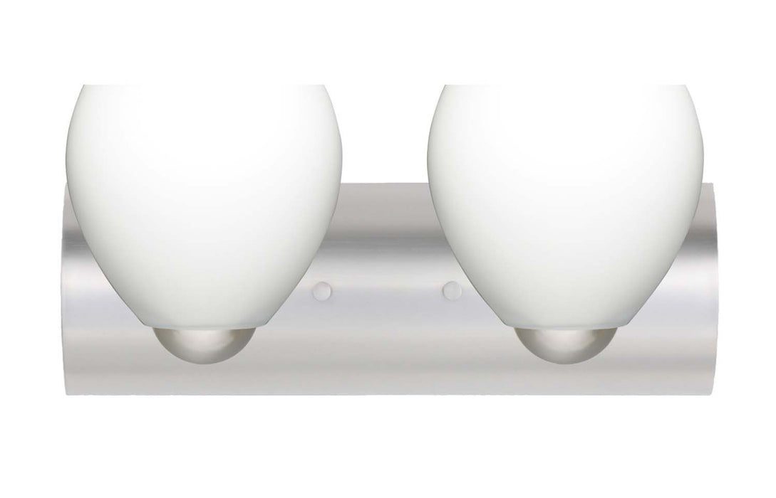 Besa - 2WZ-412207-SN - Two Light Wall Sconce - Bolla - Satin Nickel