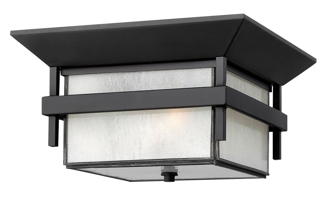 Hinkley - 2573SK - Two Light Flush Mount - Harbor - Satin Black