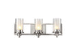 Trans Globe Imports - 20043 - Three Light Vanity Bar - Odyssey - Brushed Nickel