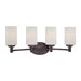 ELK Home - 190025719 - Four Light Wall Lamp - Pittman - Sienna Bronze