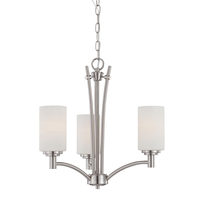 ELK Home - 190040217 - Three Light Chandelier - Pittman - Brushed Nickel