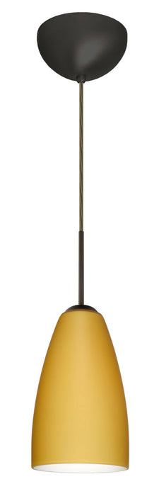 Besa - 1JC-1511VM-BR - One Light Pendant - Riva - Bronze