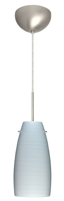 Besa - 1JC-1512KR-SN - One Light Pendant - Tao - Satin Nickel