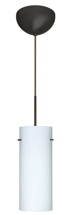 Besa - 1JC-412307-BR - One Light Pendant - Stilo - Bronze