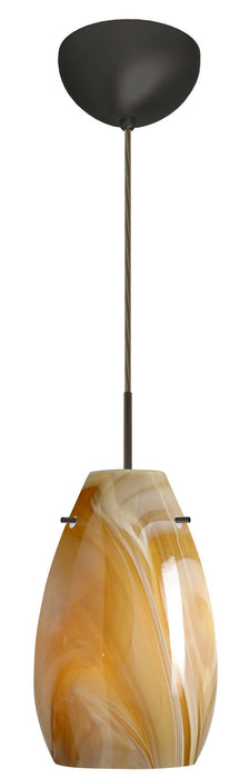 Besa - 1JC-4126HN-BR - One Light Pendant - Pera - Bronze