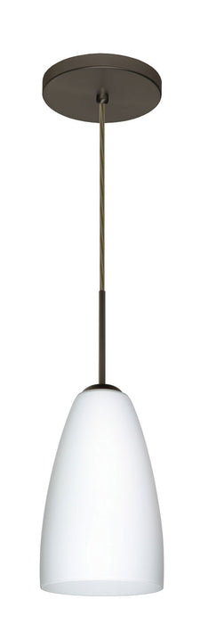 Besa - 1JT-151107-BR - One Light Pendant - Riva - Bronze