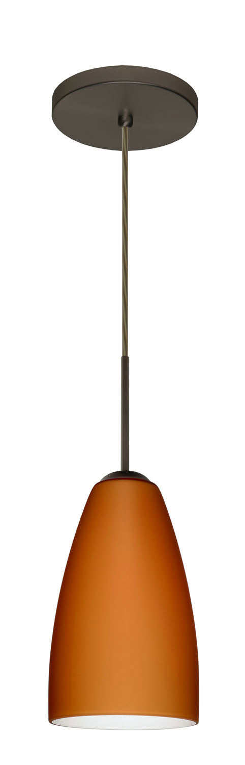 Besa - 1JT-151180-BR - One Light Pendant - Riva - Bronze