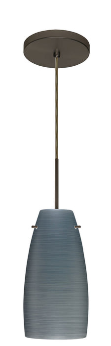 Besa - 1JT-1512TN-BR - One Light Pendant - Tao - Bronze