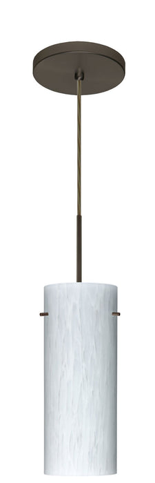 Besa - 1JT-412319-BR - One Light Pendant - Stilo - Bronze