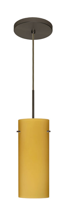 Besa - 1JT-4123VM-BR - One Light Pendant - Stilo - Bronze