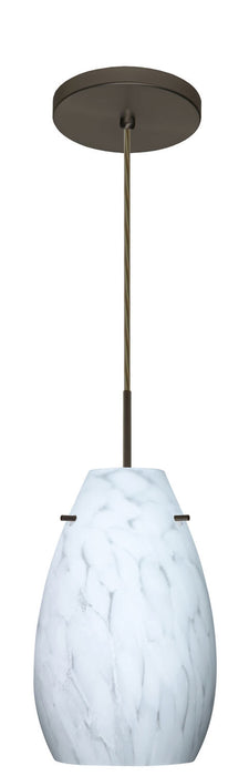 Besa - 1JT-412619-BR - One Light Pendant - Pera - Bronze