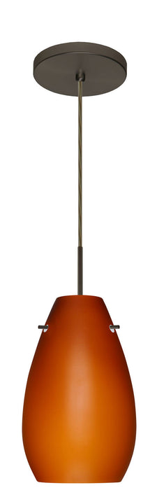 Besa - 1JT-412680-BR - One Light Pendant - Pera - Bronze