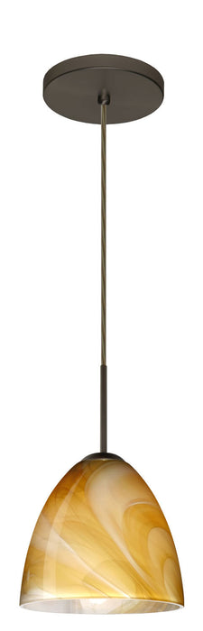 Besa - 1JT-4470HN-BR - One Light Pendant - Vila - Bronze