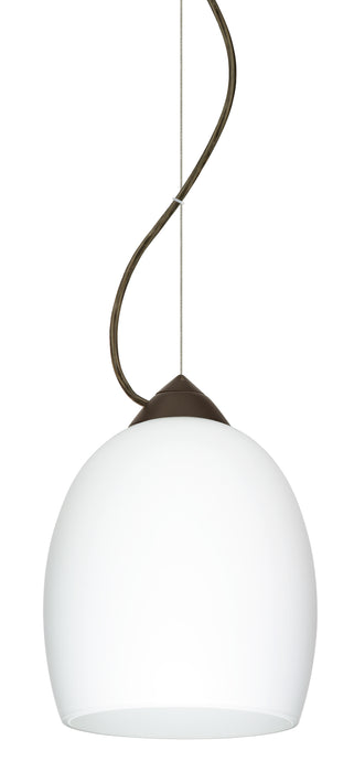 Besa - 1KX-169707-BR - One Light Pendant - Lucia - Bronze