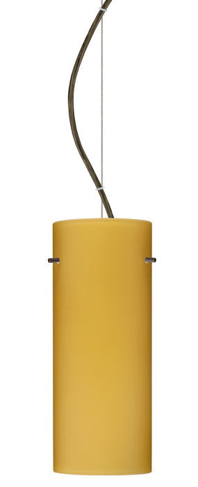 Besa - 1KX-4123VM-BR - One Light Pendant - Stilo - Bronze