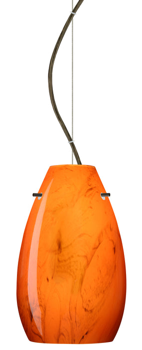 Besa - 1KX-4126HB-BR - One Light Pendant - Pera - Bronze