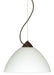 Besa - 1KX-420107-BR - One Light Pendant - Tessa - Bronze