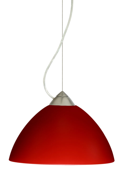 Besa - 1KX-420131-SN - One Light Pendant - Tessa - Satin Nickel