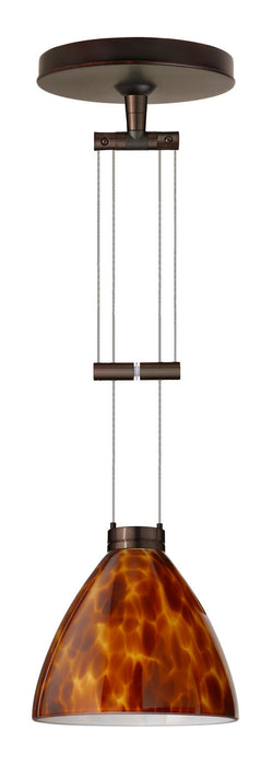 Besa - 1XA-177918-BR - One Light Pendant - Mia - Bronze