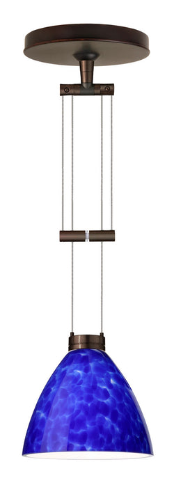 Besa - 1XA-177986-BR - One Light Pendant - Mia - Bronze