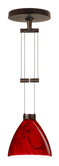 Besa - 1XA-1779MA-BR - One Light Pendant - Mia - Bronze