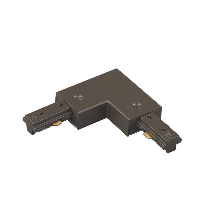 W.A.C. Lighting - HL-LEFT-DB - Track Connector - 120V Track - Dark Bronze