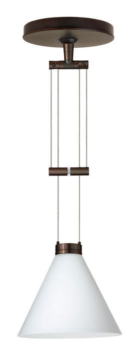 Besa - 1XA-512107-BR - One Light Pendant - Kani - Bronze