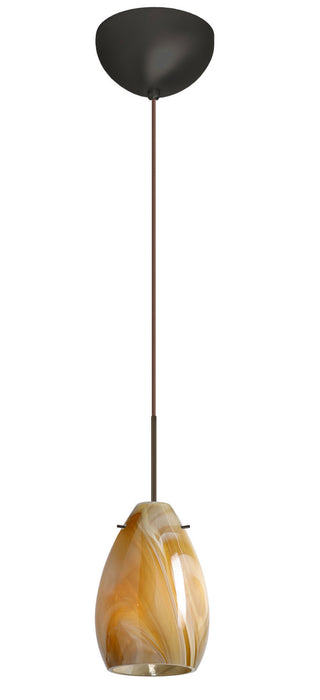 Besa - 1XC-1713HN-BR - One Light Pendant - Pera - Bronze