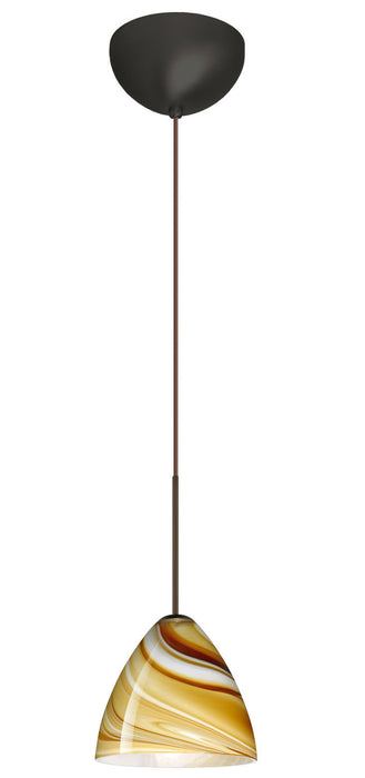 Besa - 1XC-1779HN-BR - One Light Pendant - Mia - Bronze