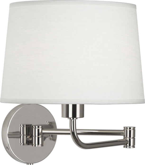 Robert Abbey - S464 - One Light Wall Swinger - Koleman - Polished Nickel