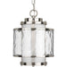 Progress Lighting - P5589-09 - One Light Hanging Lantern - Bay Court - Brushed Nickel