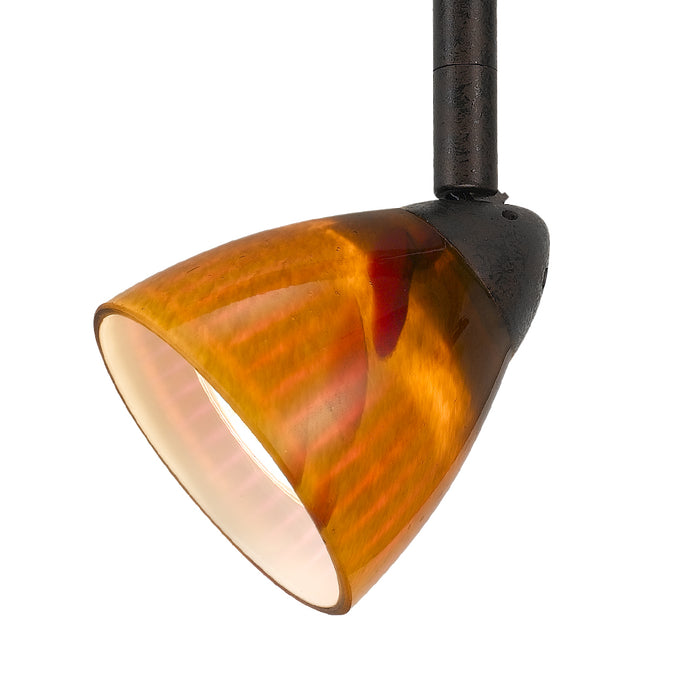 Cal Lighting - HT-954-RU/AMS - One Light Track Fixture - Serpentine Track - Rust