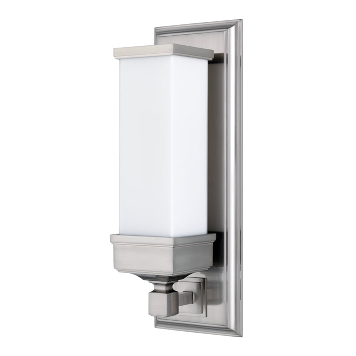 Hudson Valley - 471-SN - One Light Wall Sconce - Everett - Satin Nickel