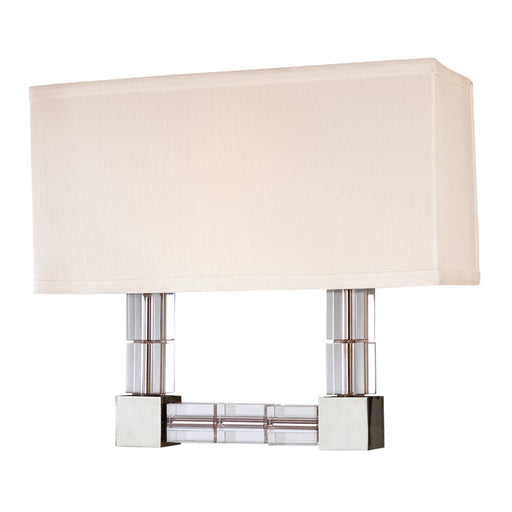 Hudson Valley - 7102-PN - Two Light Wall Sconce - Alpine - Polished Nickel