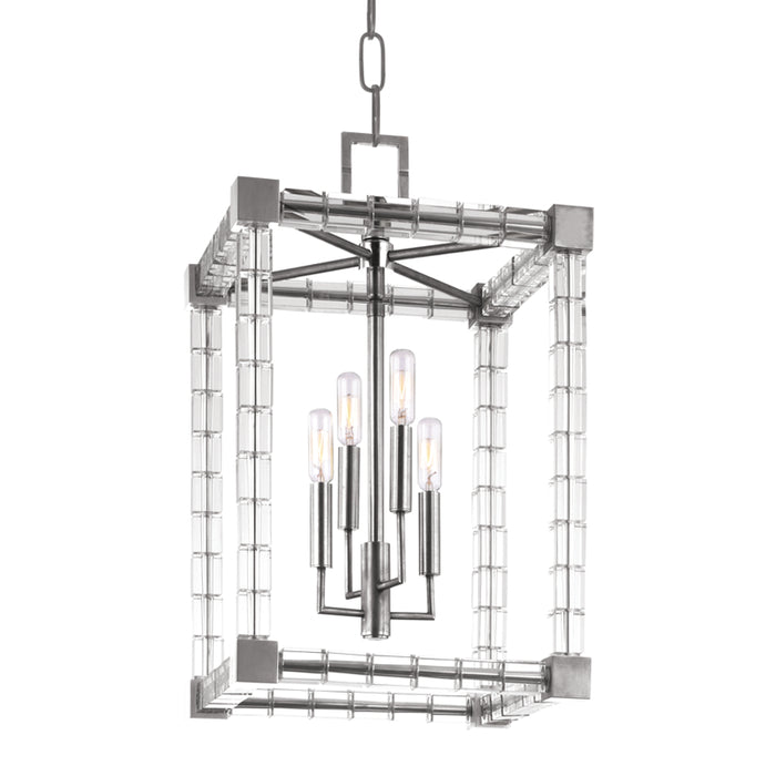 Hudson Valley - 7113-PN - Four Light Pendant - Alpine - Polished Nickel