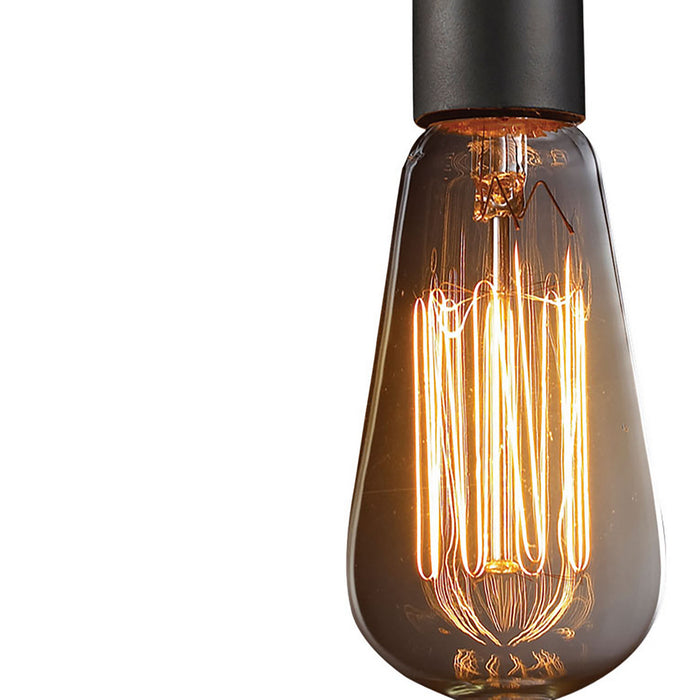 One Light Mini Pendant from the Menlow Park collection in Oiled Bronze finish